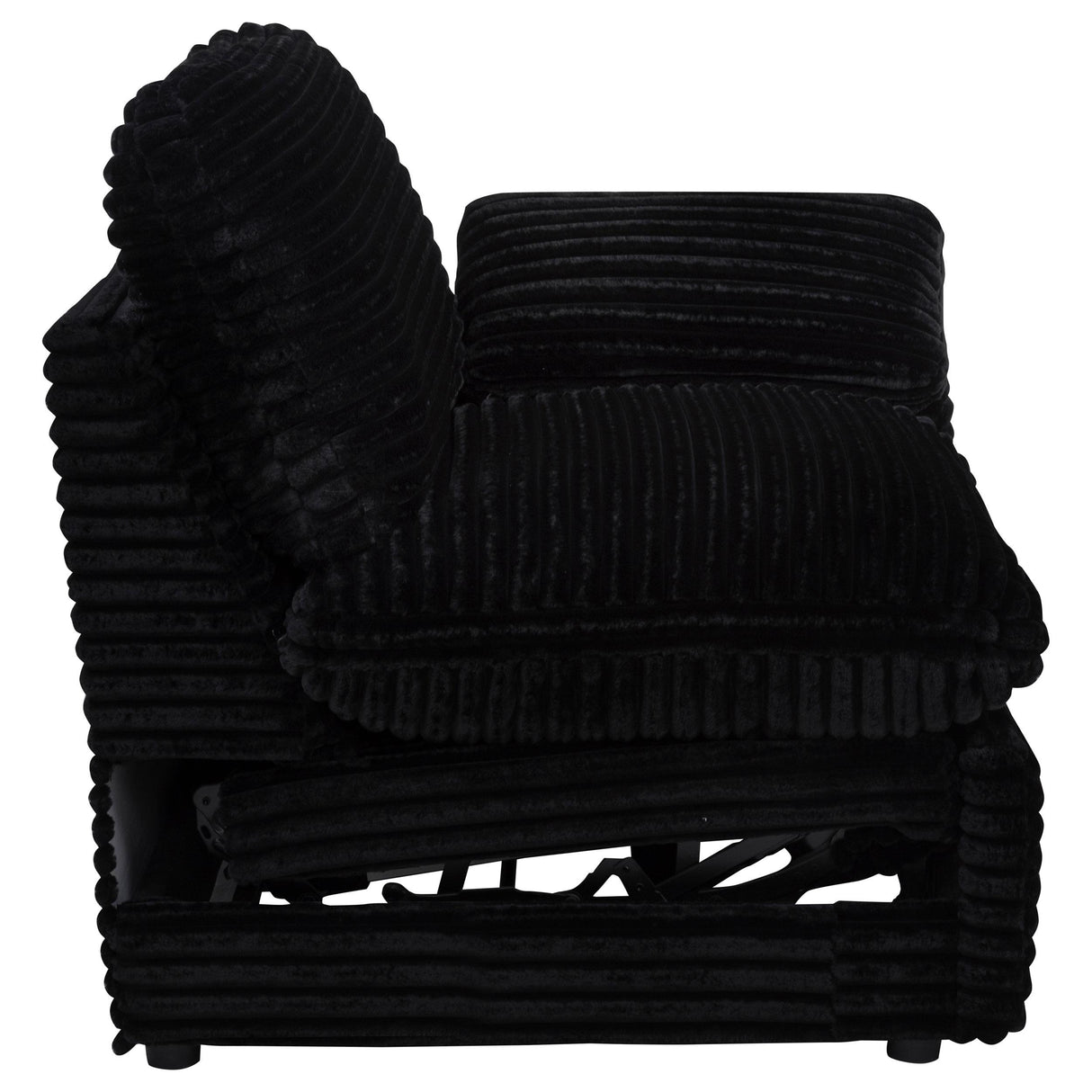 Collins Black Modular RAF Power Recliner from Coaster - Luna Furniture