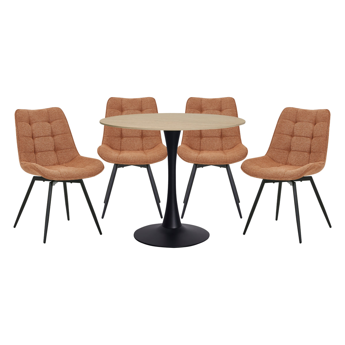 6154-35RD*5RN 5PC SET (TB+4S) from Homelegance - Luna Furniture