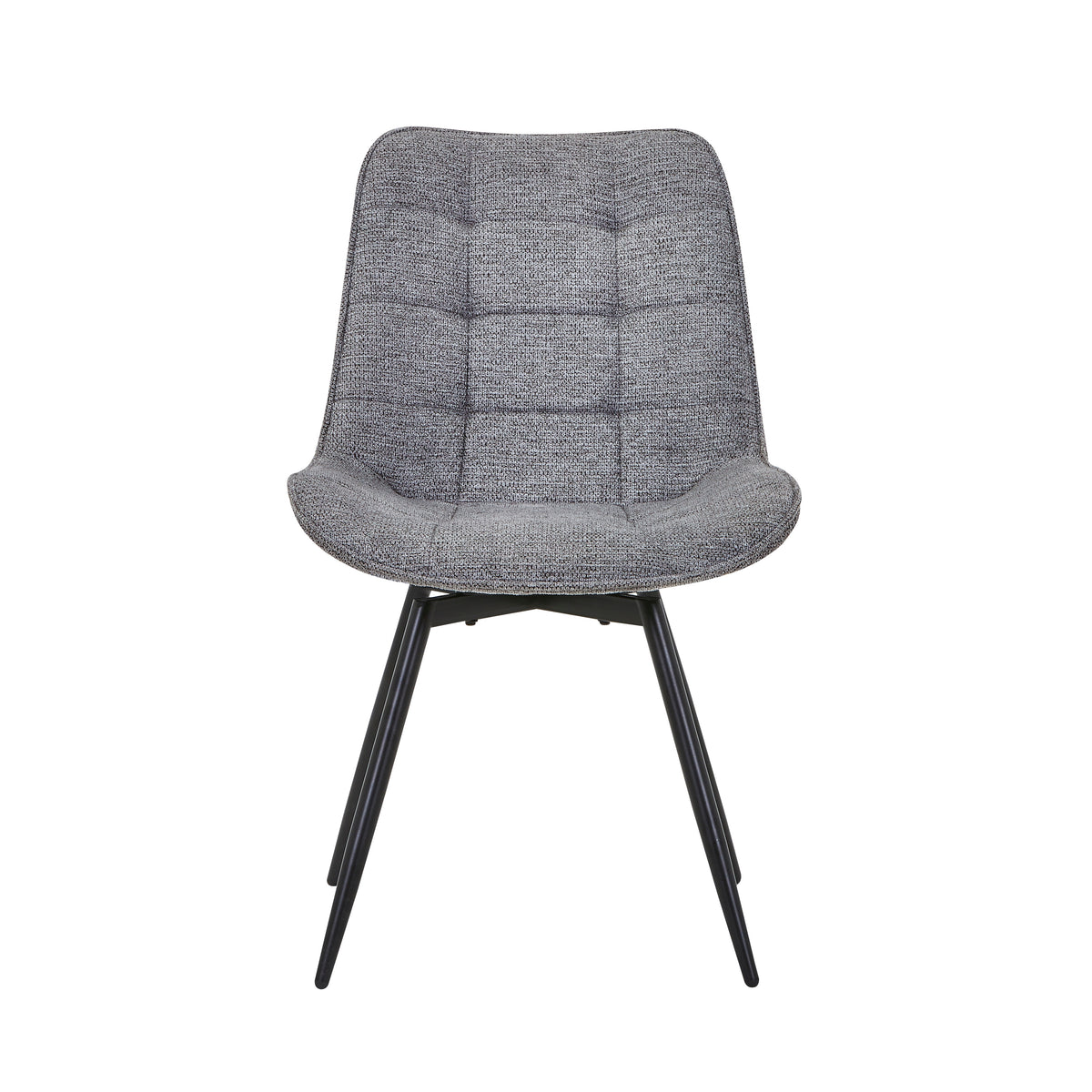 Tulipana Gray/Black 5-Piece Round Dining Set from Homelegance - Luna Furniture