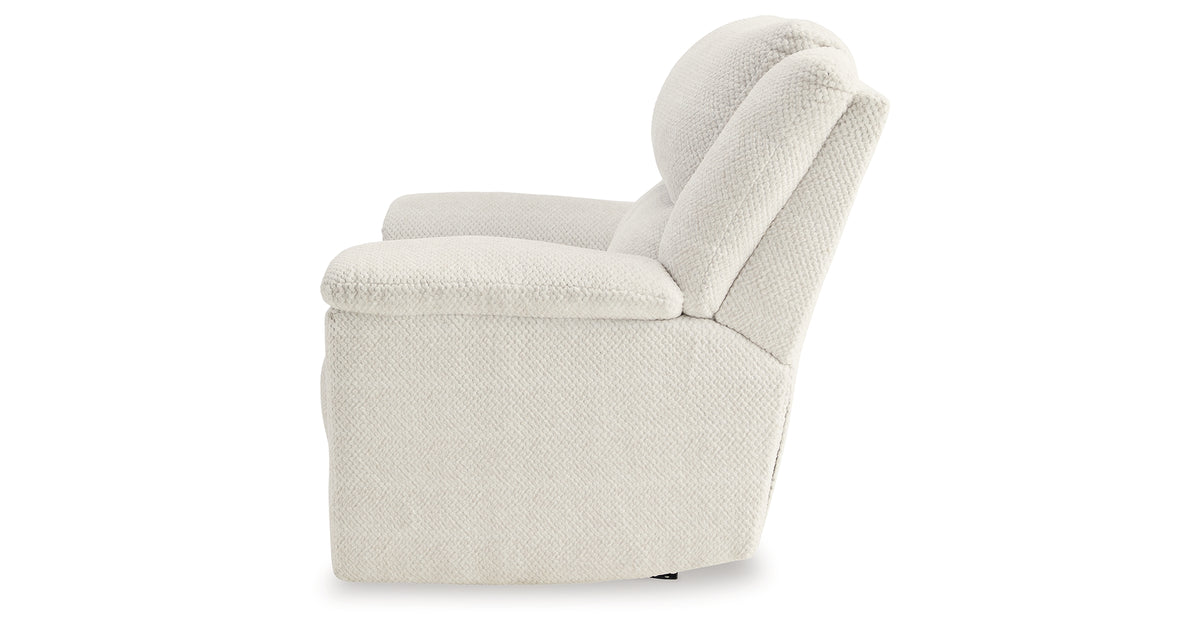 Keensburg Linen Oversized Power Recliner from Ashley - Luna Furniture