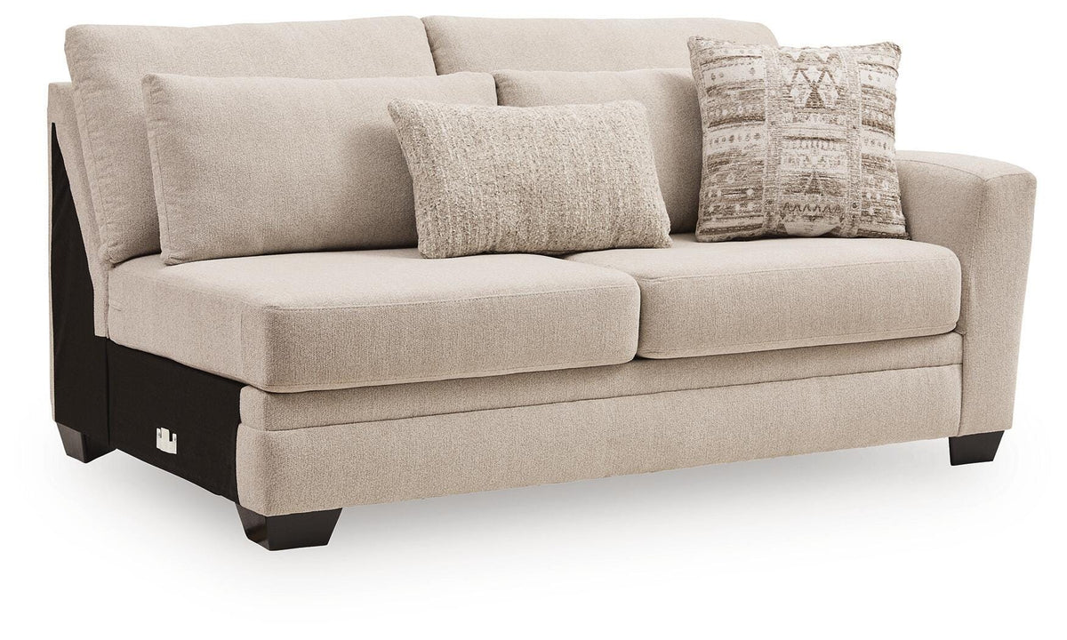 Mandi Point Marble Right-Arm Facing Loveseat from Ashley - Luna Furniture