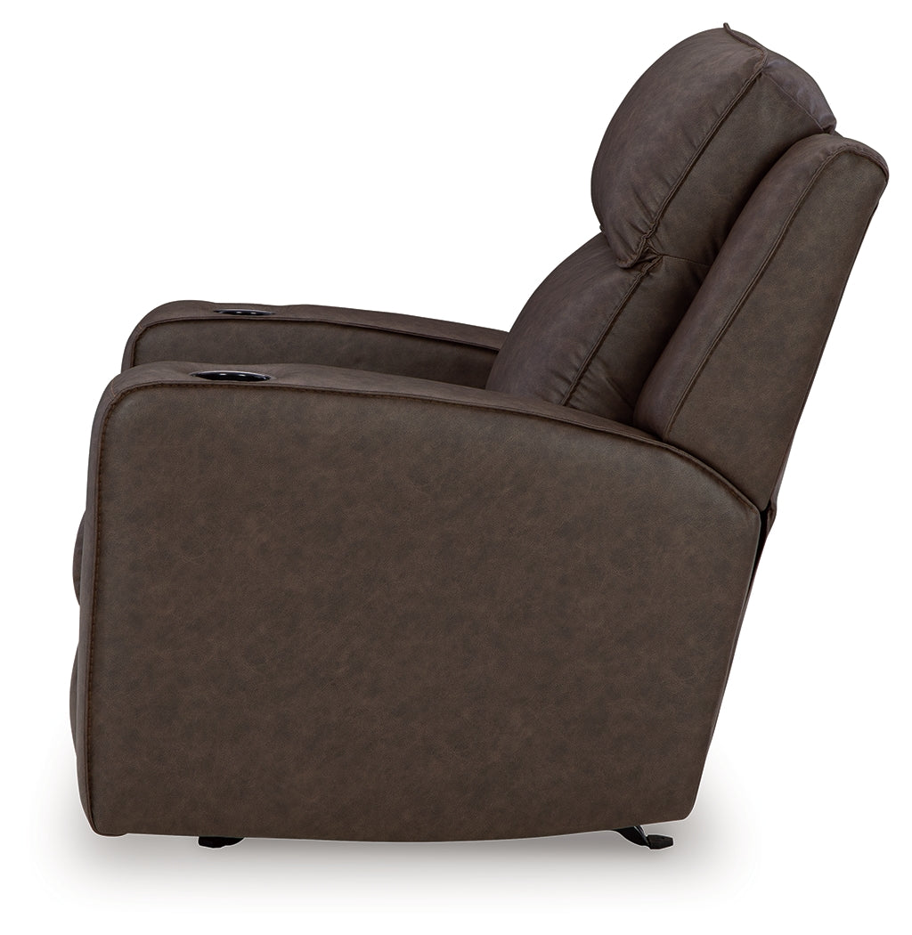 Lavenhorne Umber Reclining Sofa, Loveseat and Recliner from Ashley Furniture - Luna Furniture