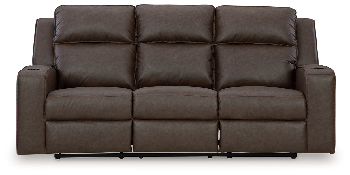 Lavenhorne Umber Reclining Sofa, Loveseat and Recliner from Ashley Furniture - Luna Furniture