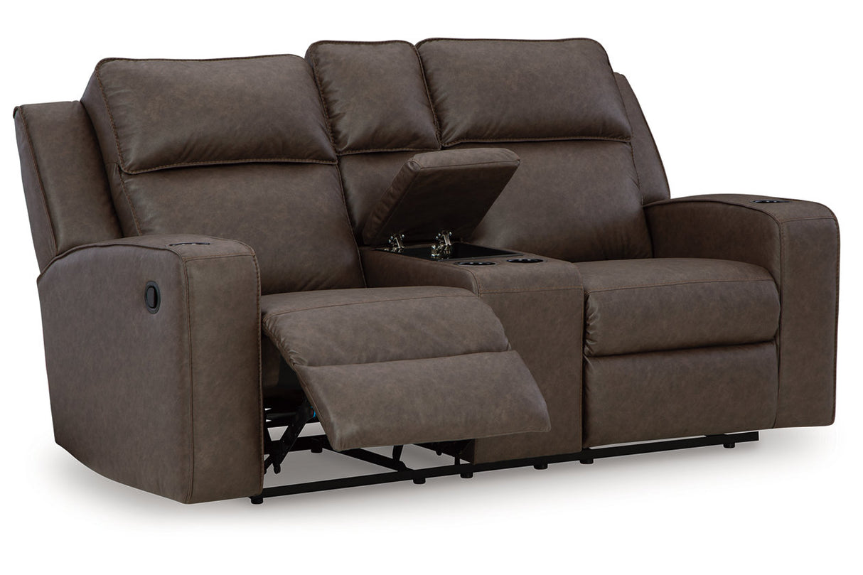 Lavenhorne Umber Reclining Sofa, Loveseat and Recliner from Ashley - Luna Furniture