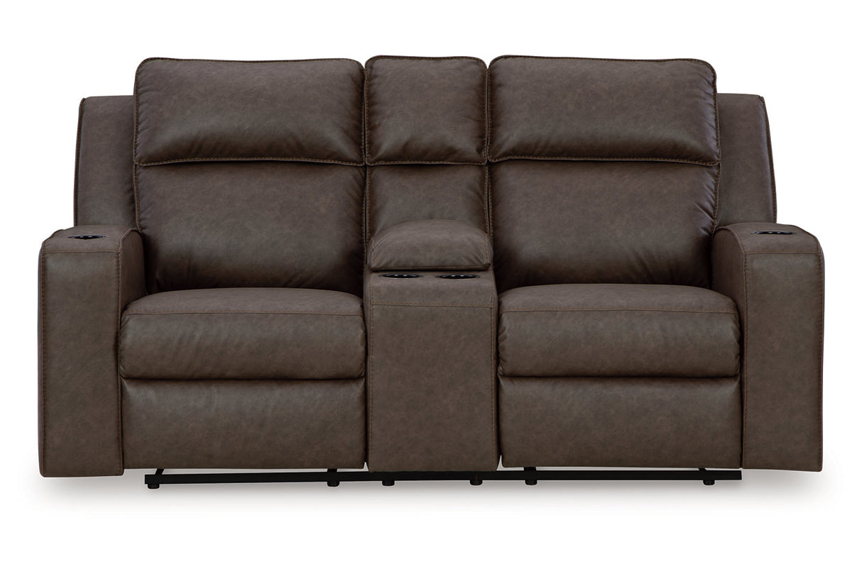 Lavenhorne Umber Reclining Sofa, Loveseat and Recliner from Ashley - Luna Furniture