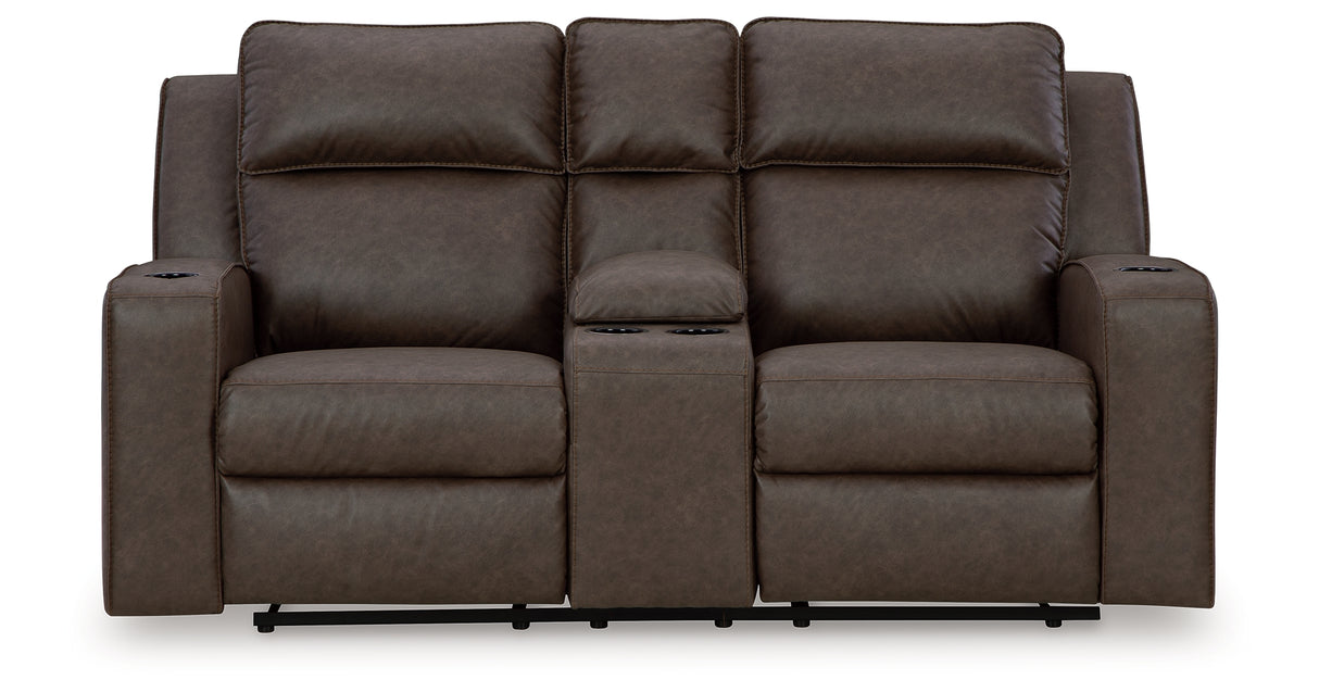 Lavenhorne Umber Reclining Sofa, Loveseat and Recliner from Ashley Furniture - Luna Furniture
