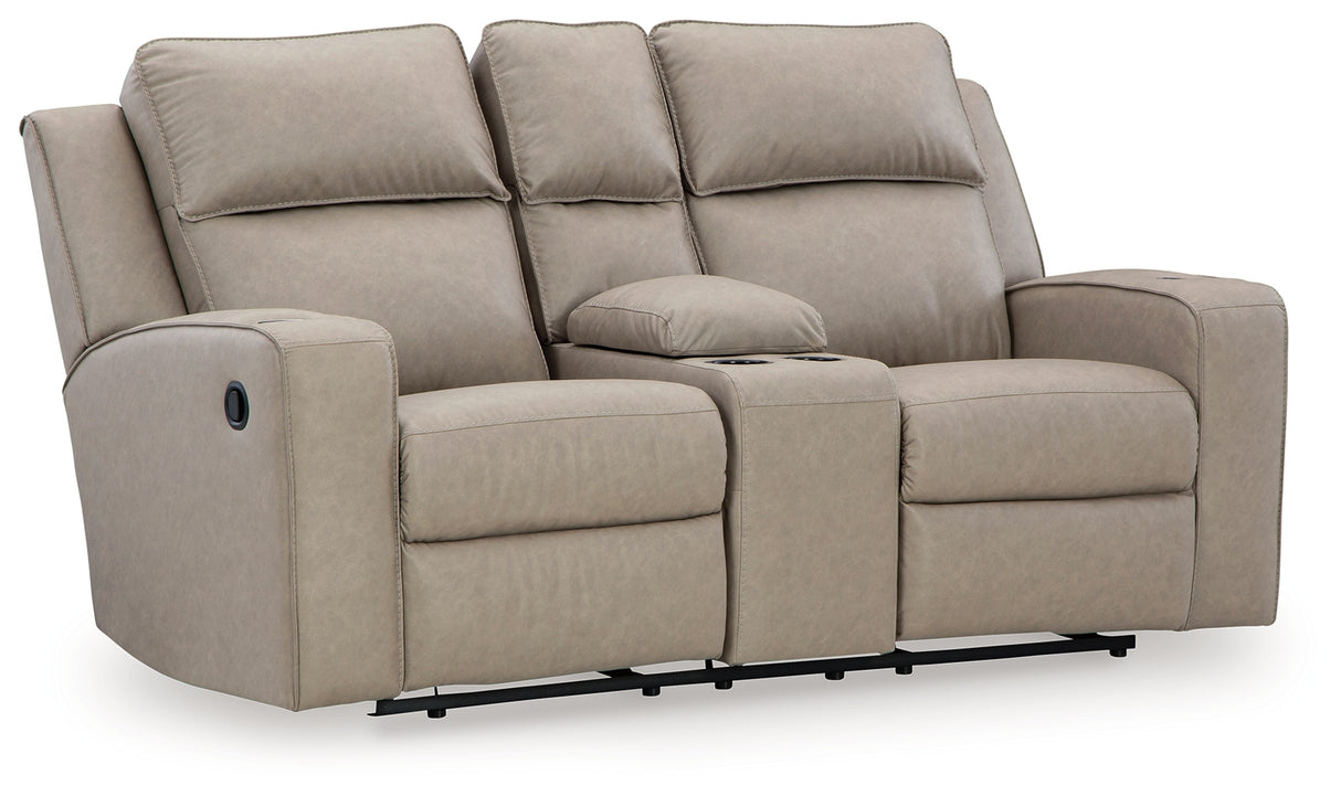 Lavenhorne Pebble Reclining Sofa and Loveseat from Ashley - Luna Furniture