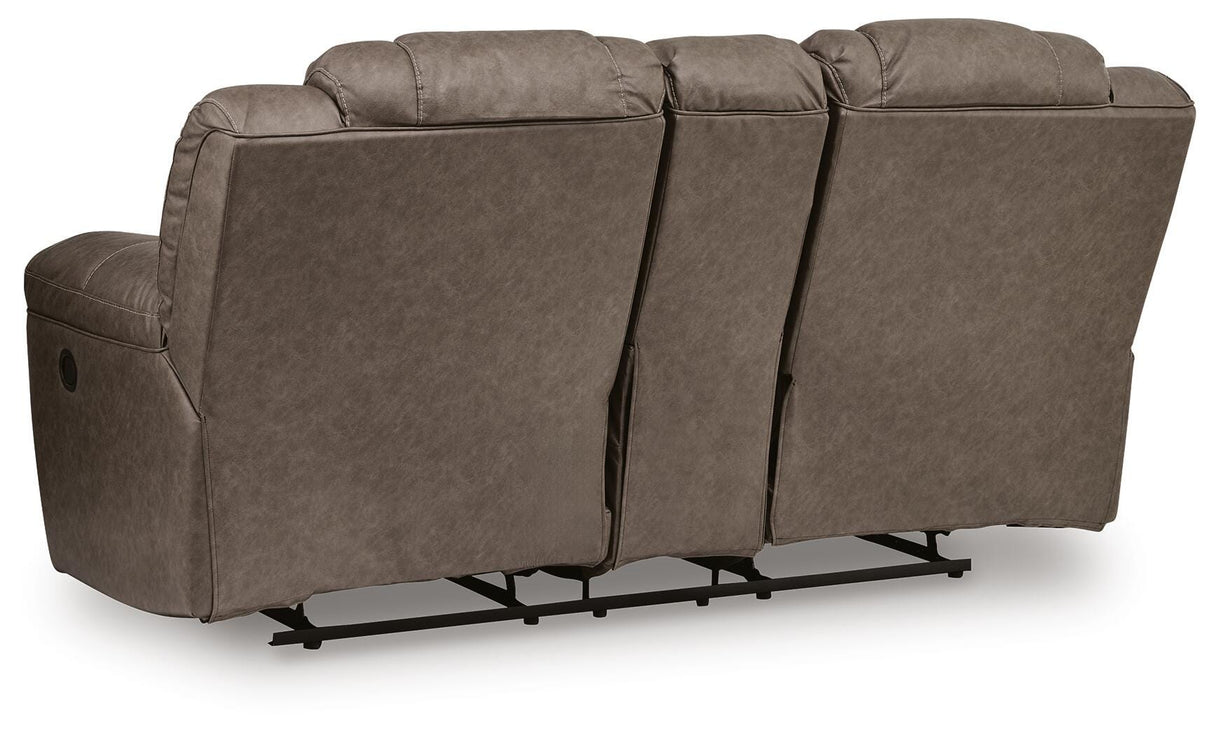 Lowilla Reclining Sofa and Loveseat from Ashley - Luna Furniture