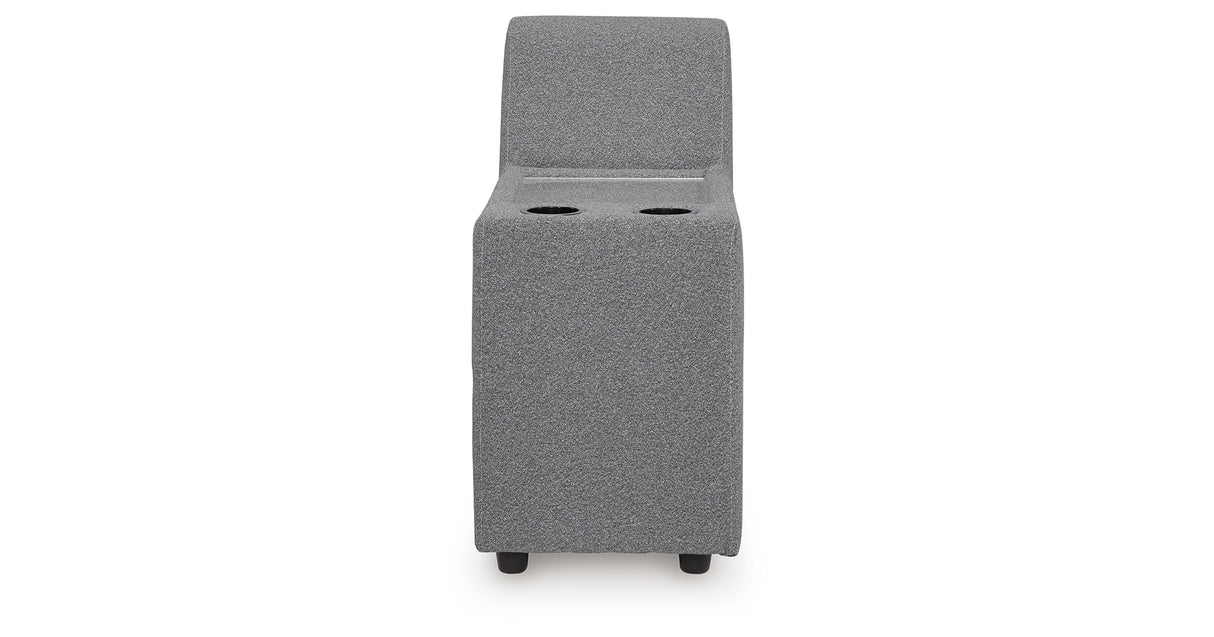 Modmax II Salt and Pepper Console with Storage from Ashley - Luna Furniture