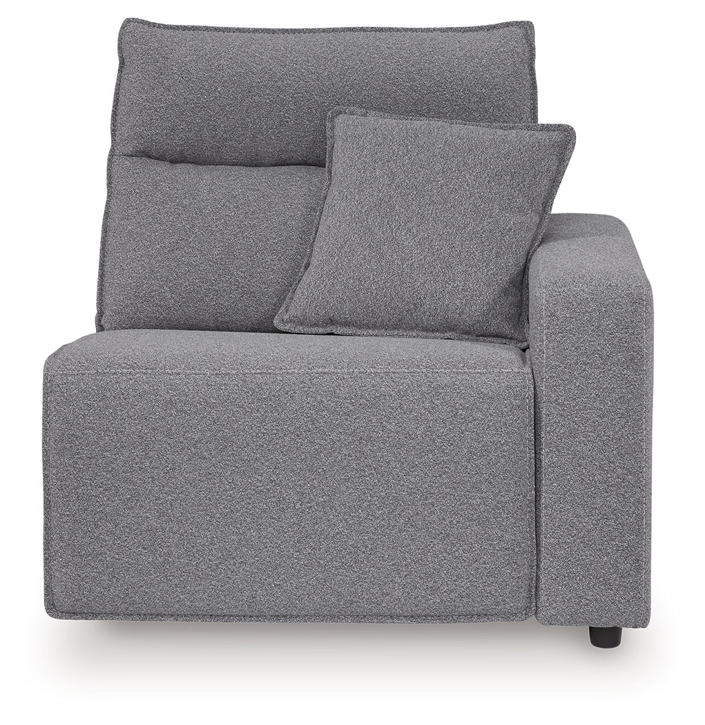 Modmax II Salt and Pepper Right-Arm Facing Power Recliner from Ashley Furniture - Luna Furniture