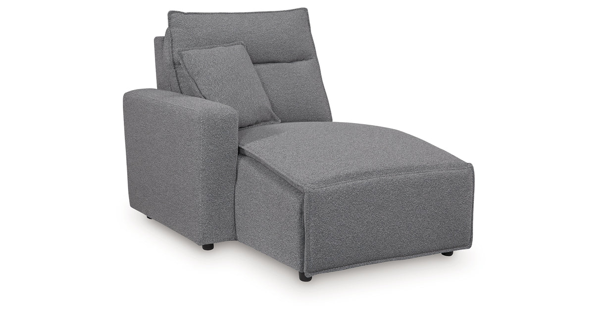 Modmax II Salt and Pepper Salt and Pepper 8-Piece Power Reclining Sectional with Console from Ashley - Luna Furniture