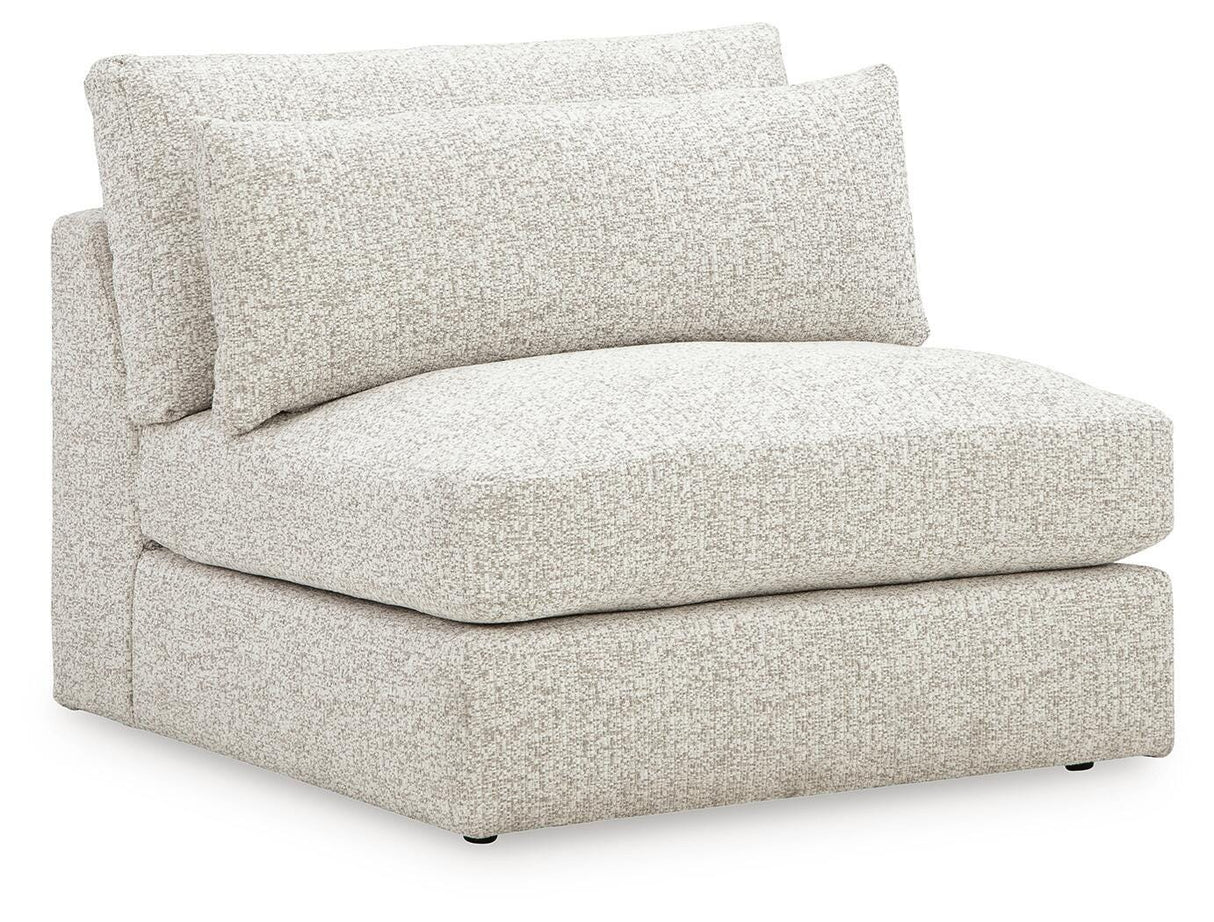 Ashbourne Estate Snowstone Armless Chair from Ashley - Luna Furniture