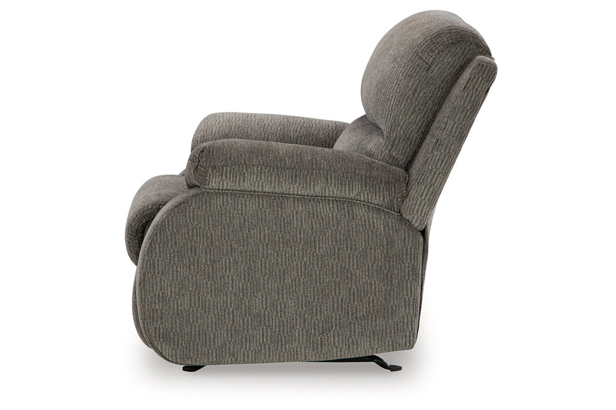Scranto Brindle Reclining Loveseat and Recliner from Ashley - Luna Furniture