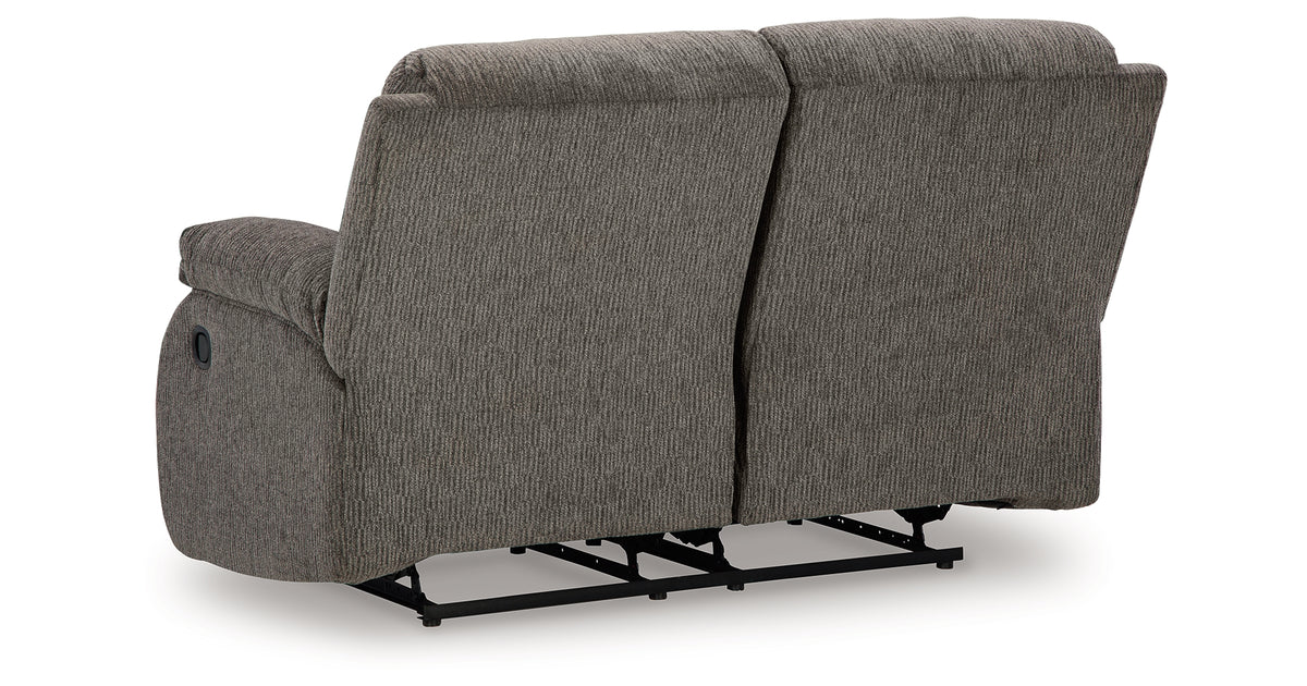 Scranto Brindle Reclining Loveseat from Ashley - Luna Furniture