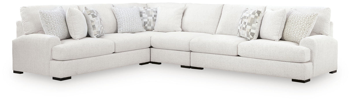 Misty-Lakes Chalk 4-Piece Sectional from Ashley Furniture - Luna Furniture
