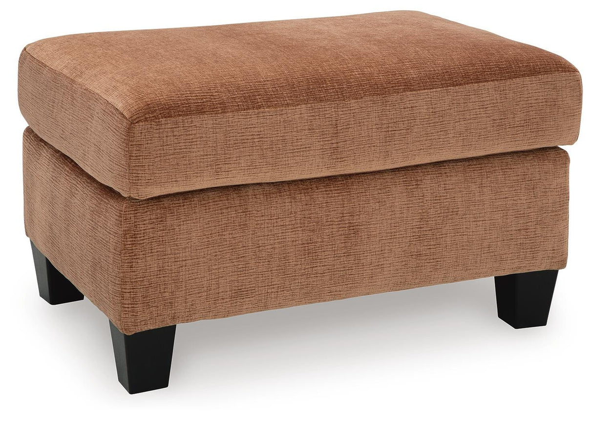 Amity Bay Clay Sofa Chaise Sleeper, 2 Chairs and 2 Ottomans from Ashley Furniture - Luna Furniture