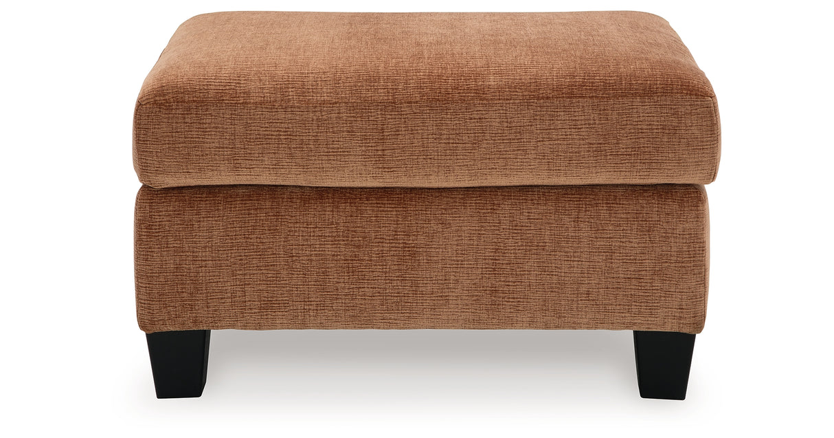 Amity Bay Clay Sofa Chaise Sleeper, 2 Chairs and 2 Ottomans from Ashley - Luna Furniture