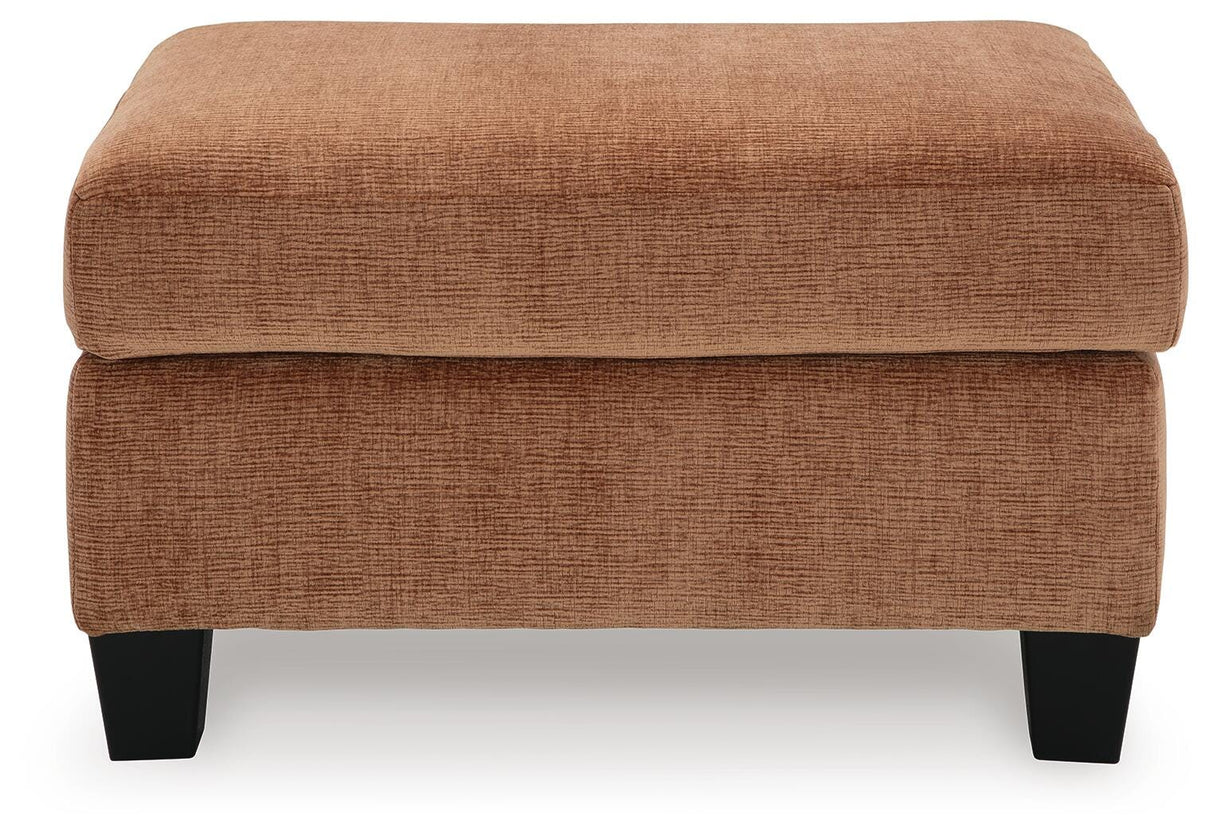 Amity Bay Clay Sofa Chaise Sleeper, 2 Chairs and 2 Ottomans from Ashley Furniture - Luna Furniture