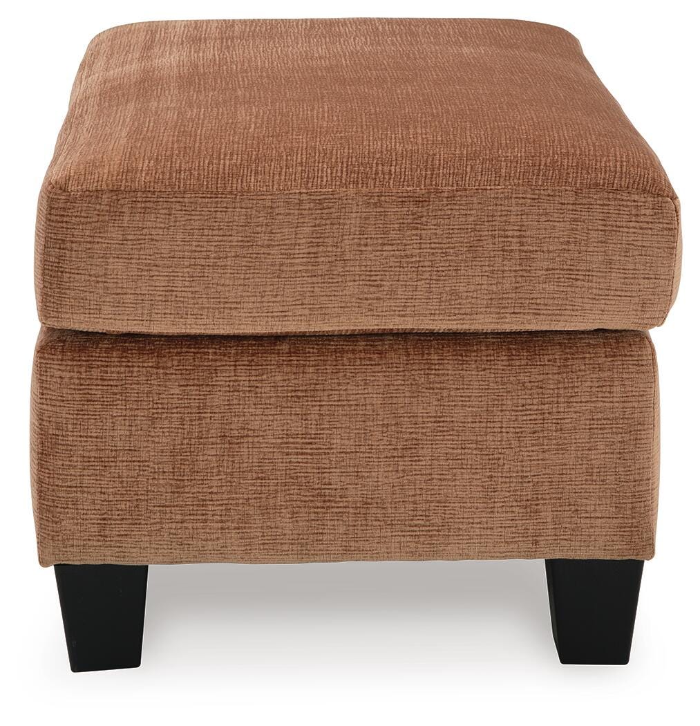 Amity Bay Clay Sofa Chaise Sleeper, 2 Chairs and 2 Ottomans from Ashley Furniture - Luna Furniture