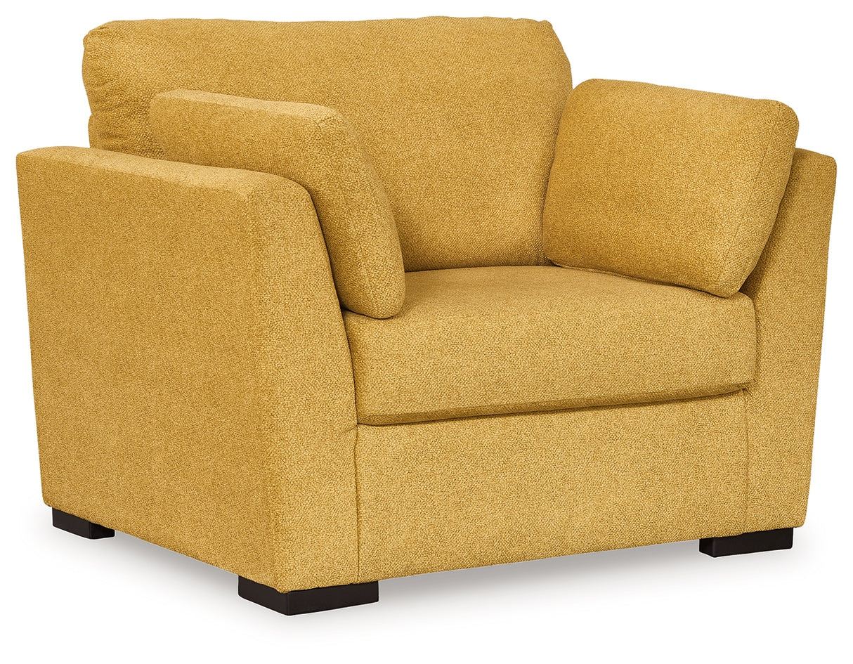 Keerwick Oversized Chair and Ottoman from Ashley - Luna Furniture