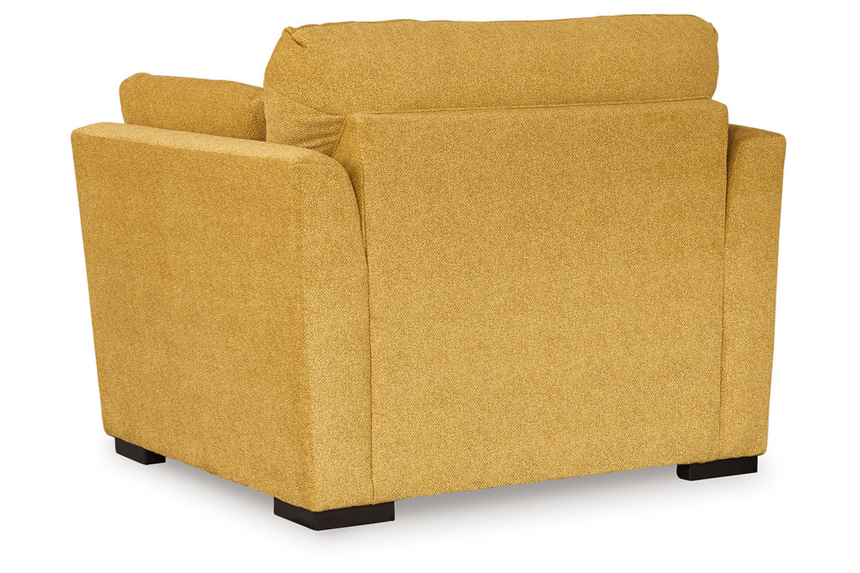 Keerwick Oversized Chair and Ottoman from Ashley - Luna Furniture