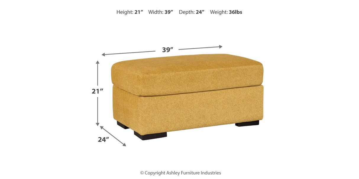 Keerwick Sofa, Loveseat, Chair and Ottoman in Sunflower from Ashley Furniture - Luna Furniture