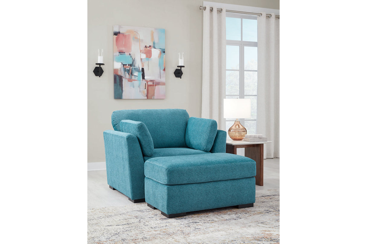 Keerwick Sofa, Loveseat, Oversized Chair and Ottoman from Ashley - Luna Furniture