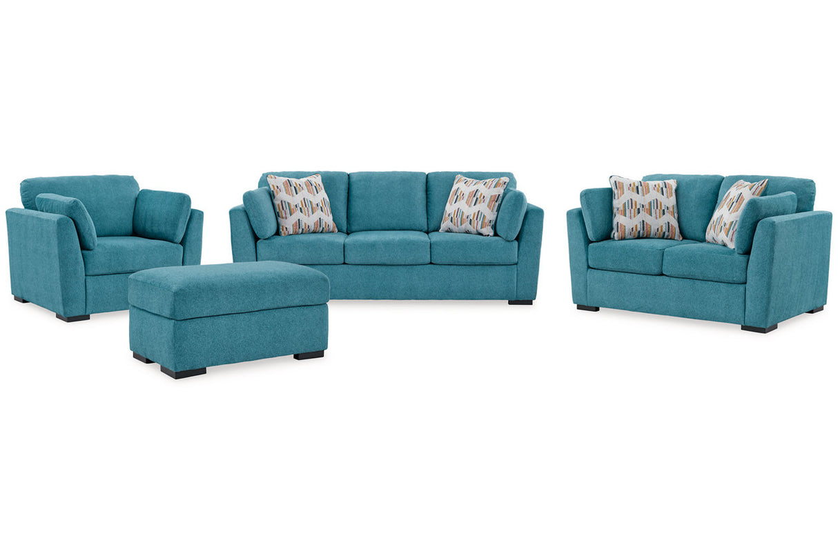 Keerwick Sofa, Loveseat, Oversized Chair and Ottoman from Ashley - Luna Furniture