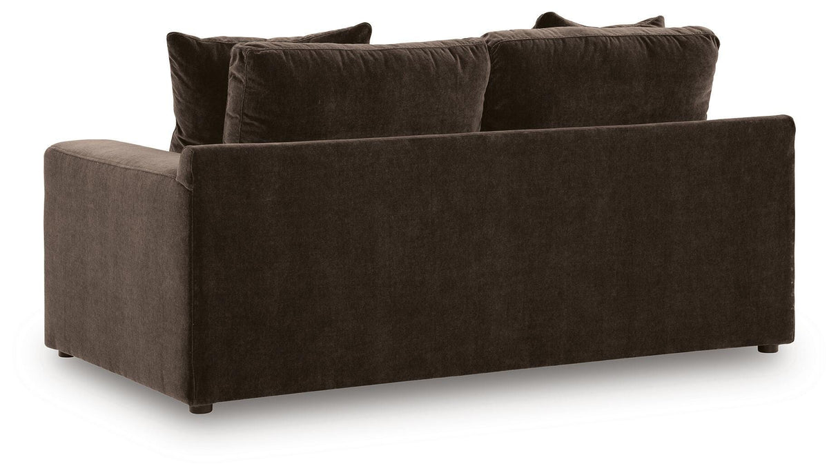 Maxton Heights Bittersweet Sofa and Loveseat