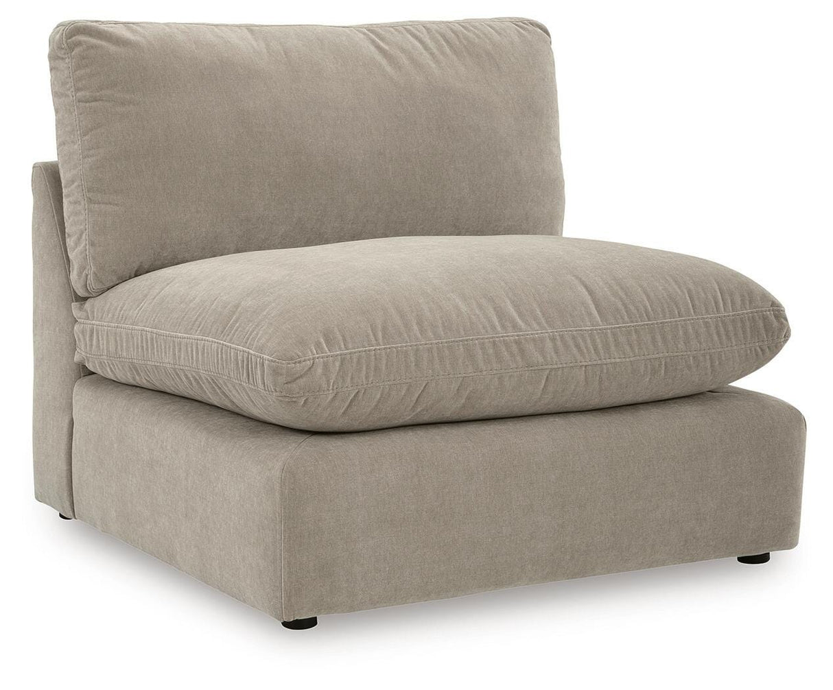 Maxton Heights Pebble Armless Chair from Ashley - Luna Furniture