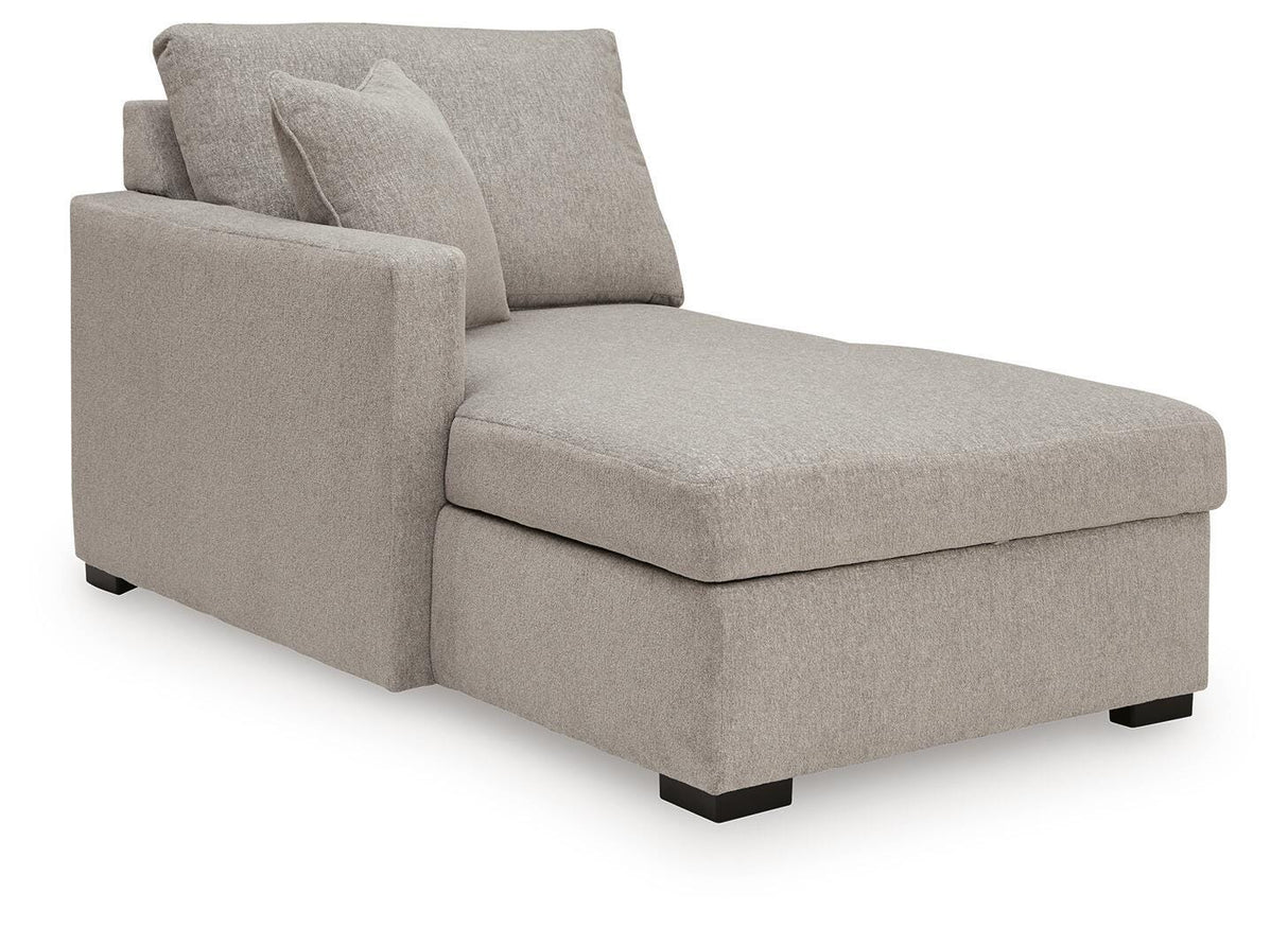 ModMax Luxe Flint Left-Arm Facing Corner Chaise from Ashley - Luna Furniture