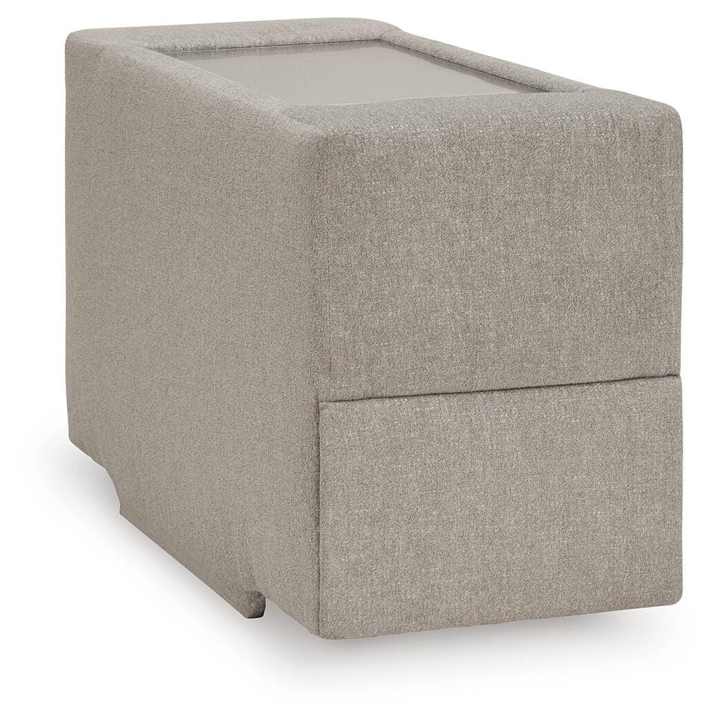 ModMax Luxe Flint Console with Storage from Ashley - Luna Furniture