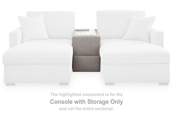 ModMax Luxe Flint Console with Storage
