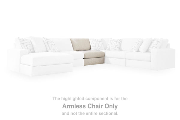 Kestrie Feathered Armless Chair