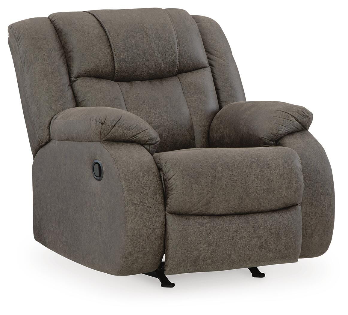 First Base Reclining Sofa and Recliner from Ashley - Luna Furniture
