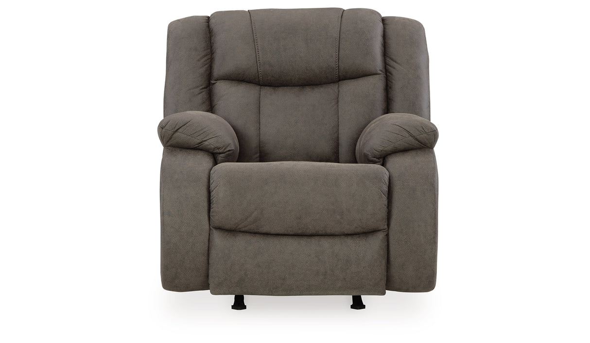 First Base Reclining Loveseat and Recliner from Ashley Furniture - Luna Furniture