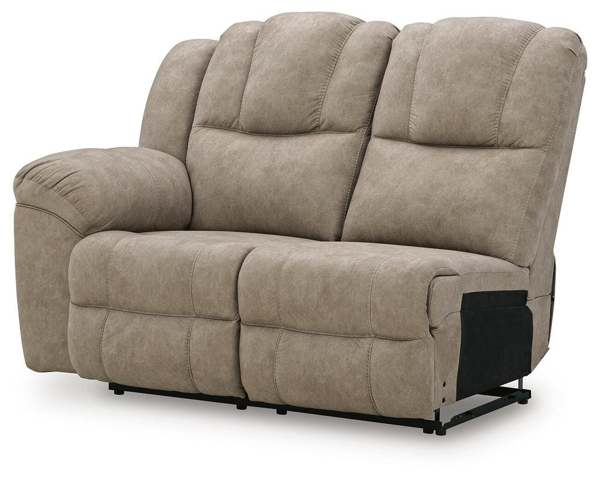 Pearce-Pike Birch Left-Arm Facing Reclining Loveseat from Ashley Furniture - Luna Furniture