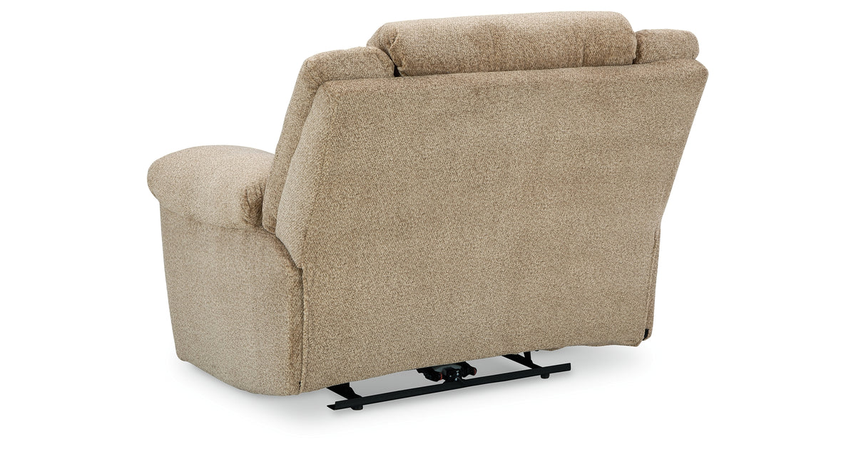 Tip-Off Wheat Power Recliner from Ashley - Luna Furniture