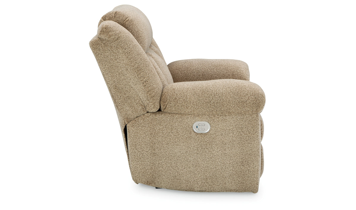 Tip-Off Wheat Power Recliner from Ashley - Luna Furniture