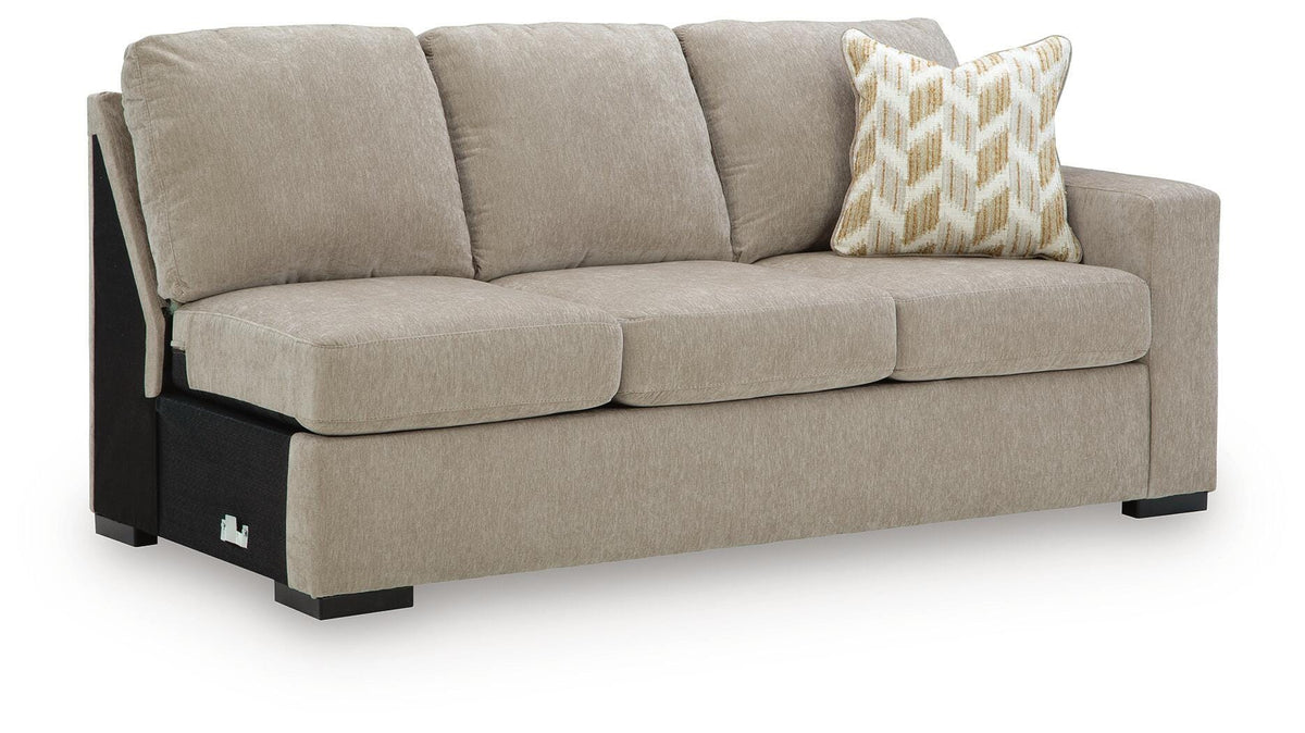 Bridgepoint Stone Right-Arm Facing Sofa from Ashley - Luna Furniture
