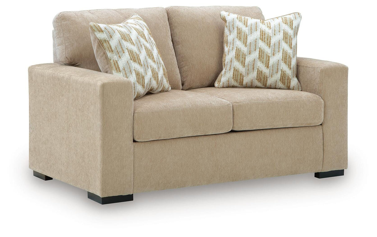 Bridgepoint Almond Loveseat from Ashley - Luna Furniture