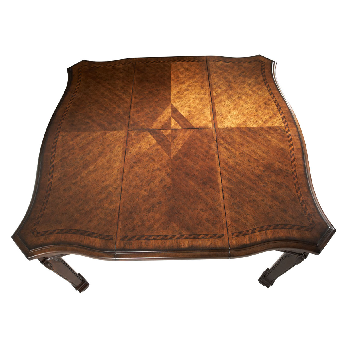 Windsor Court Vintage Fruitwood Gathering Table from Michael Amini - Luna Furniture
