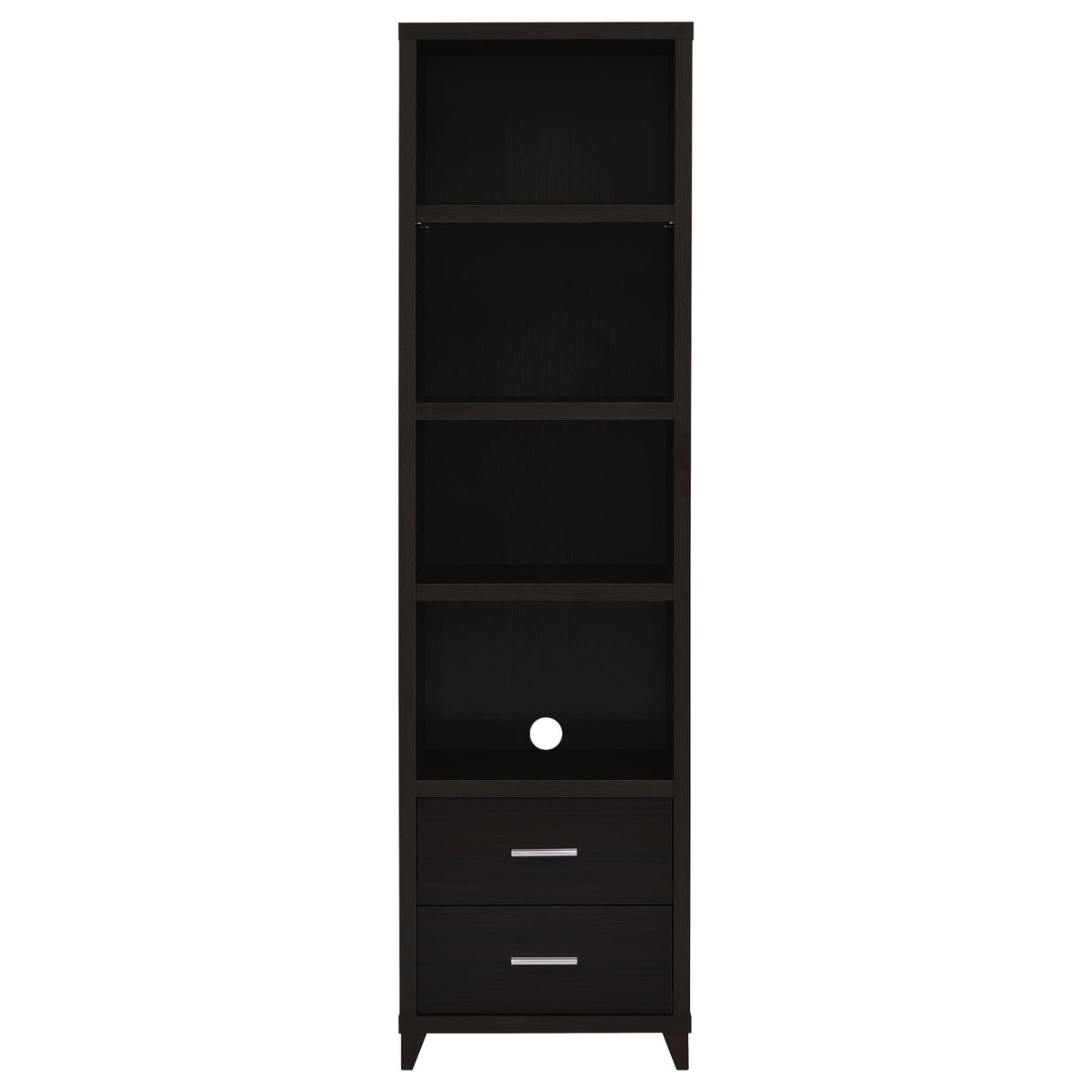 Lewes Cappuccino 4-Piece Entertainment Center from Coaster - Luna Furniture
