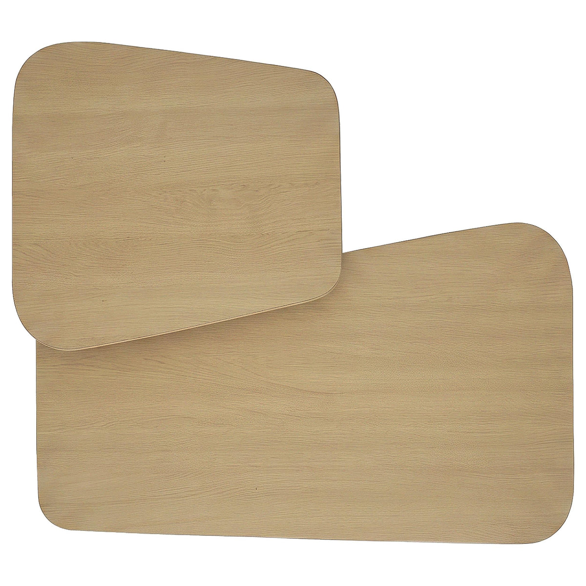 Lester Honey Oak 2-Piece Nesting Coffee Table Set from Coaster - Luna Furniture
