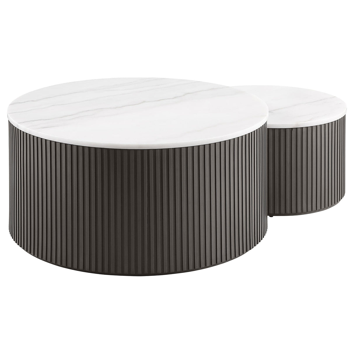 HP0426 Charcoal Nesting Coffee Table from Coaster - Luna Furniture