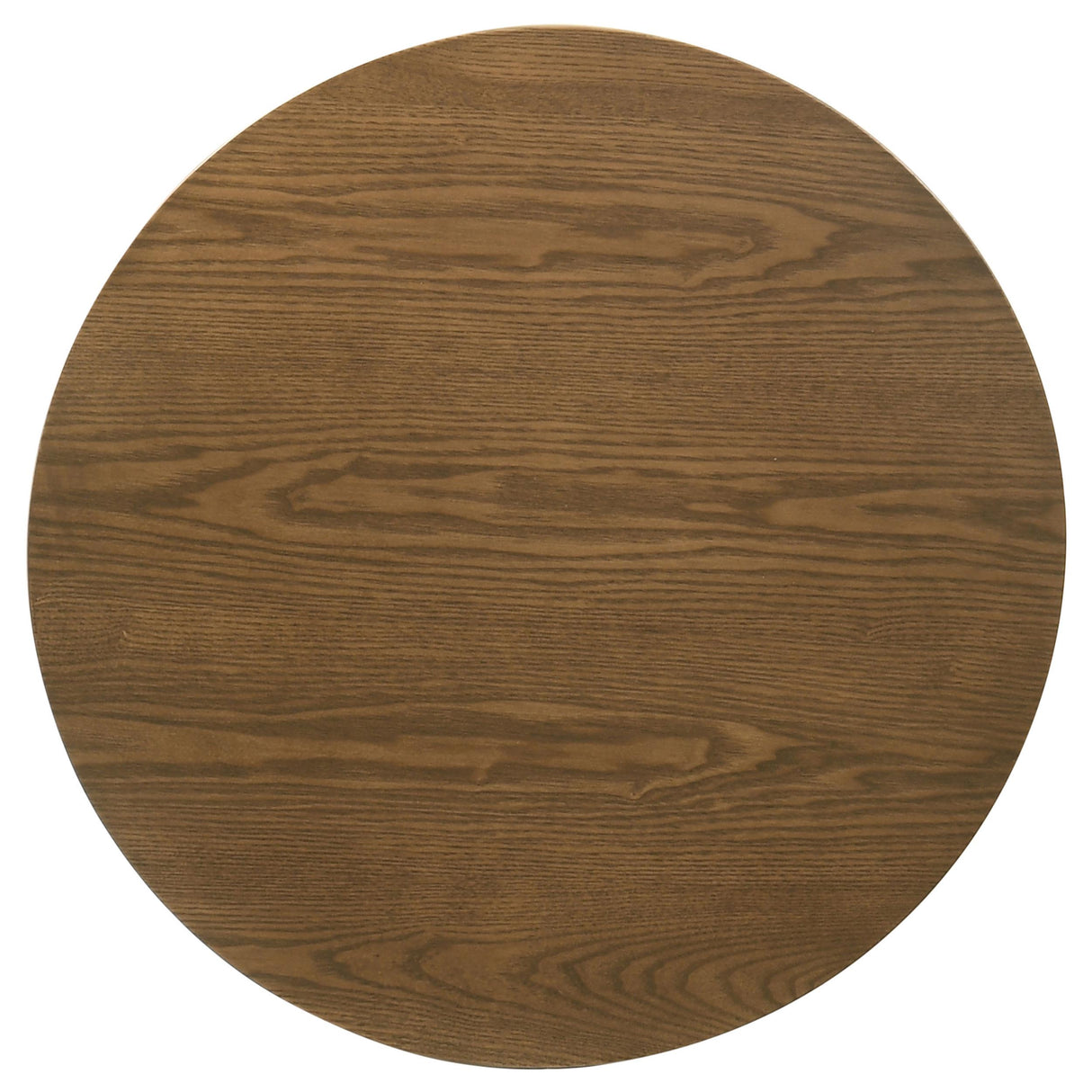Franklin Dark Brown 2-piece Round Pedestal Coffee Table Set from Coaster - Luna Furniture
