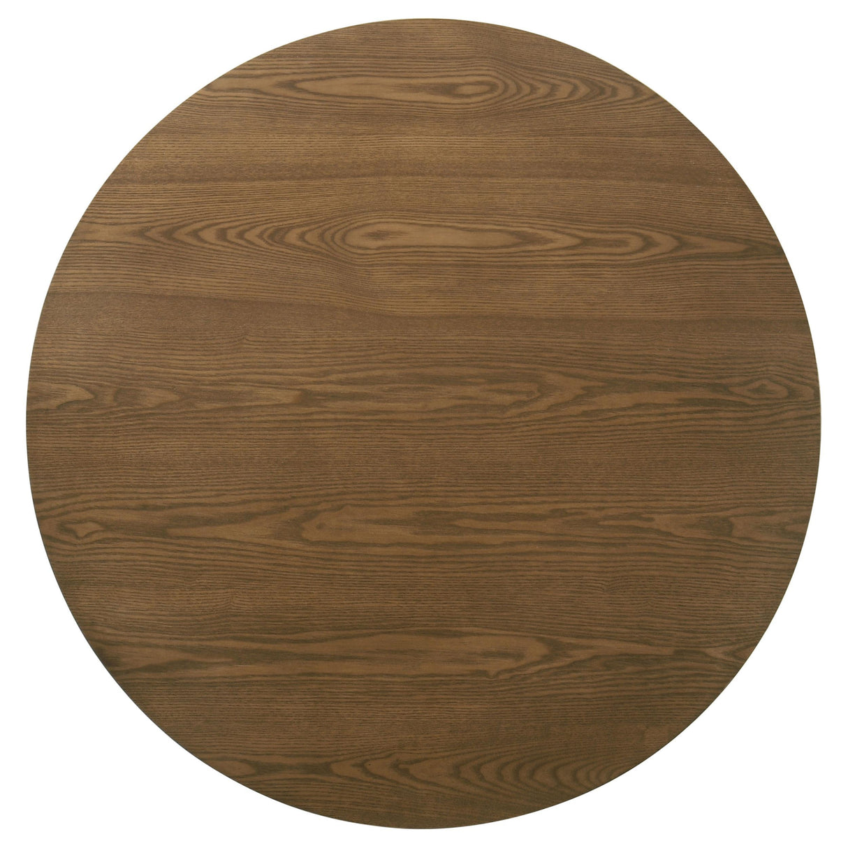 Franklin Dark Brown 2-piece Round Pedestal Coffee Table Set from Coaster - Luna Furniture