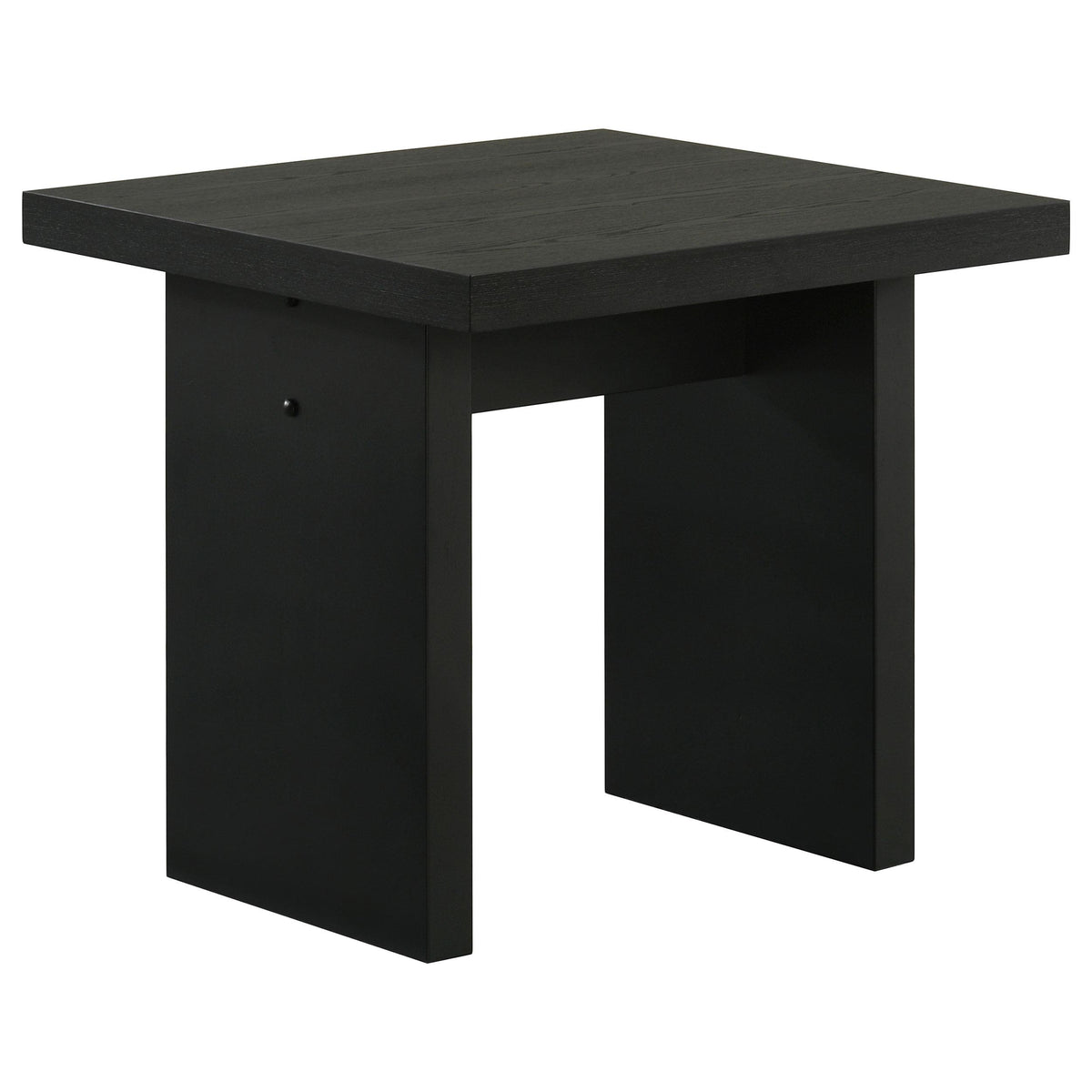 Decker Black Square Occasional Side End Table from Coaster - Luna Furniture