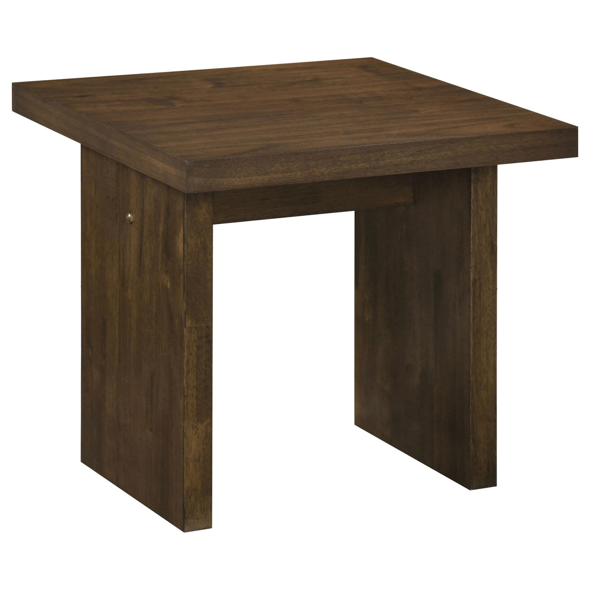 Decker Walnut 2-piece Coffee and End Table Set from Coaster - Luna Furniture
