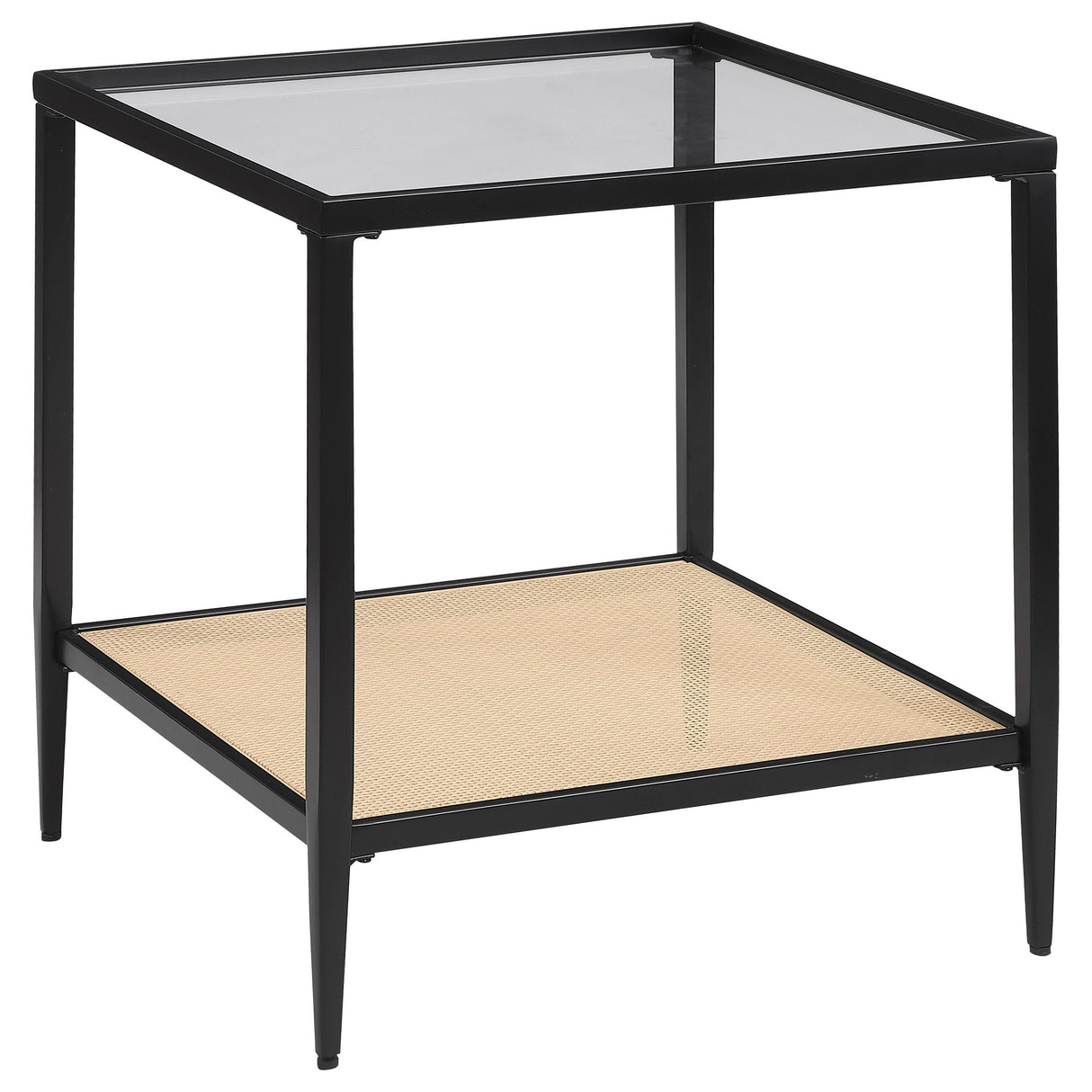 Amherst Black 2-Piece Coffee and End Table Set from Coaster - Luna Furniture
